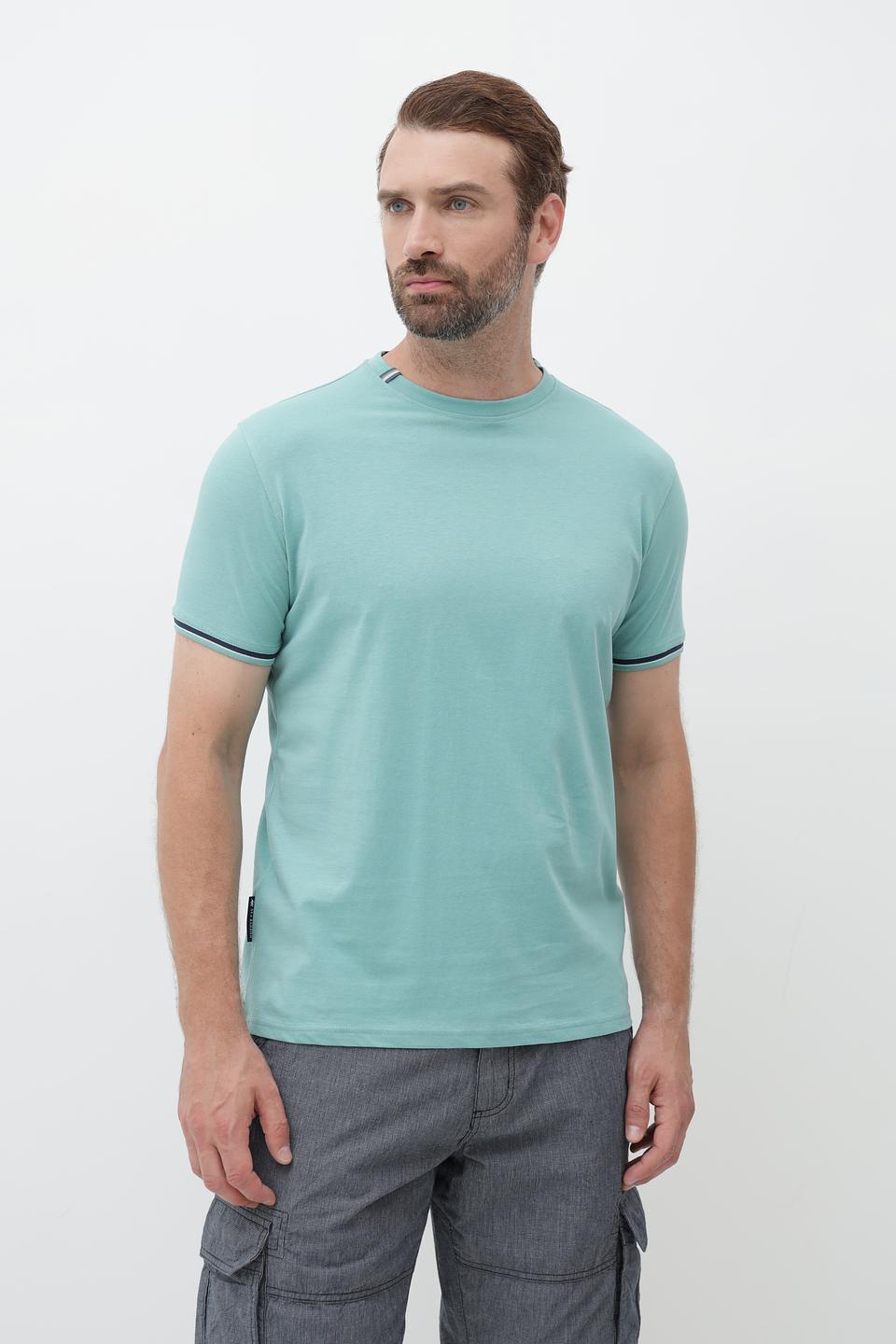 Футболка Sea Barrier с полоской мятный