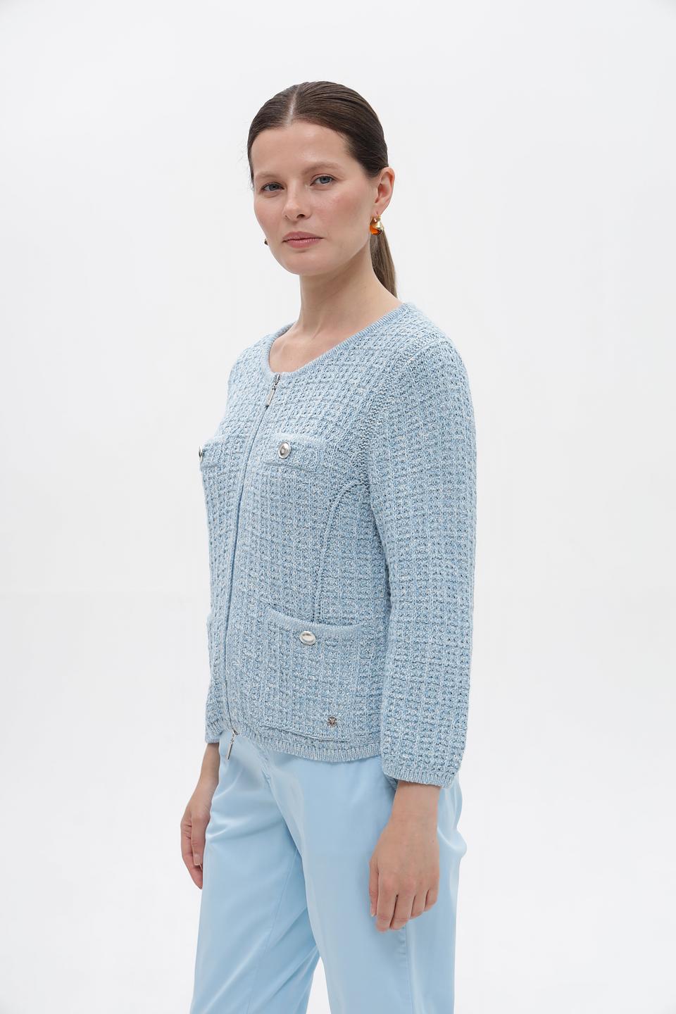 Жакет Monari светло-голубой