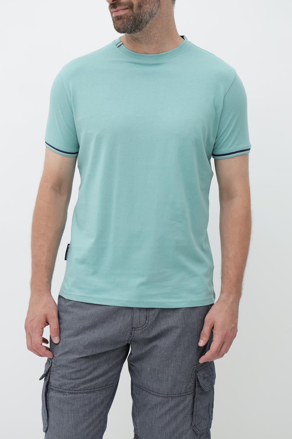 Футболка Sea Barrier с полоской мятный