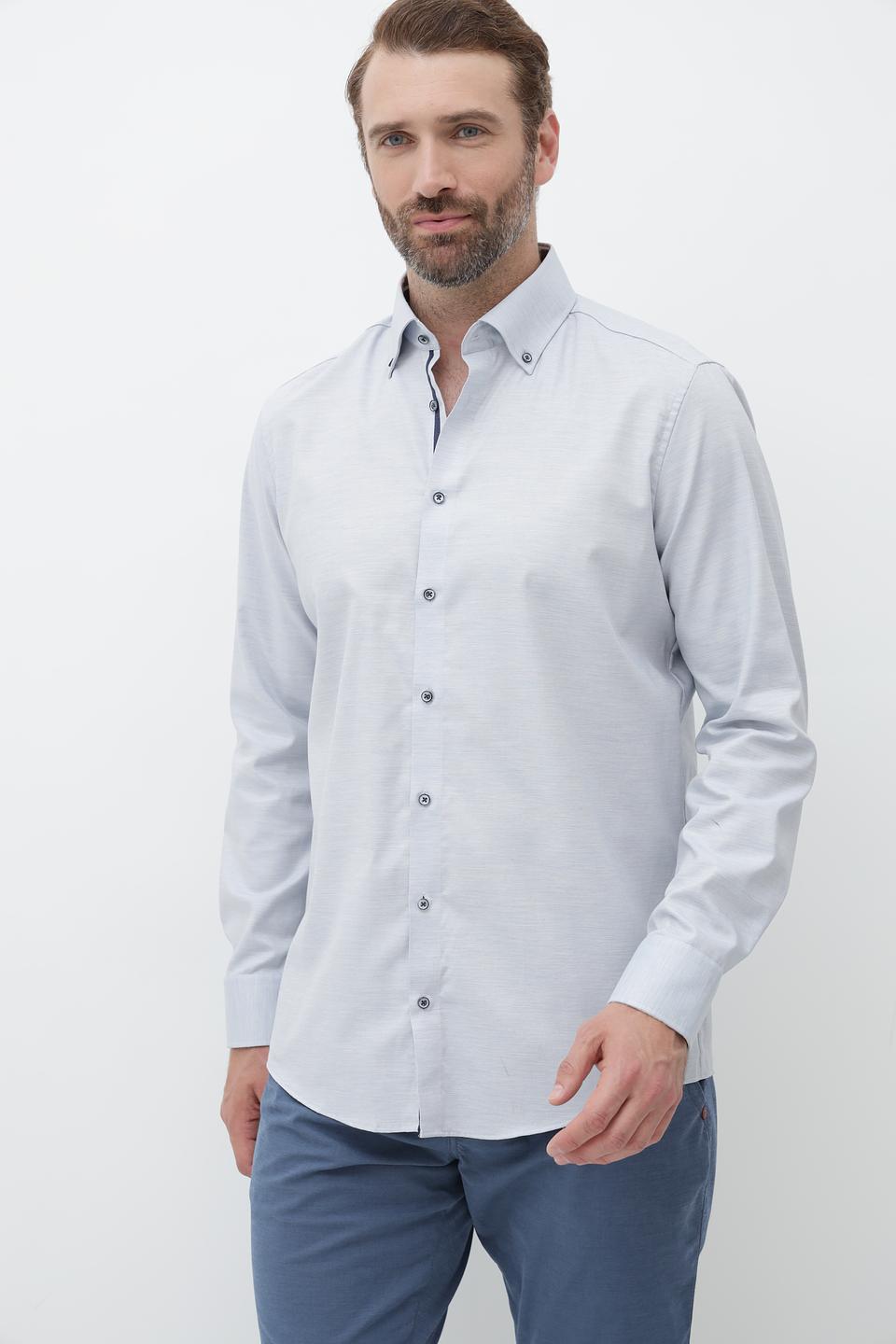 Рубашка Venti men светло-голубая