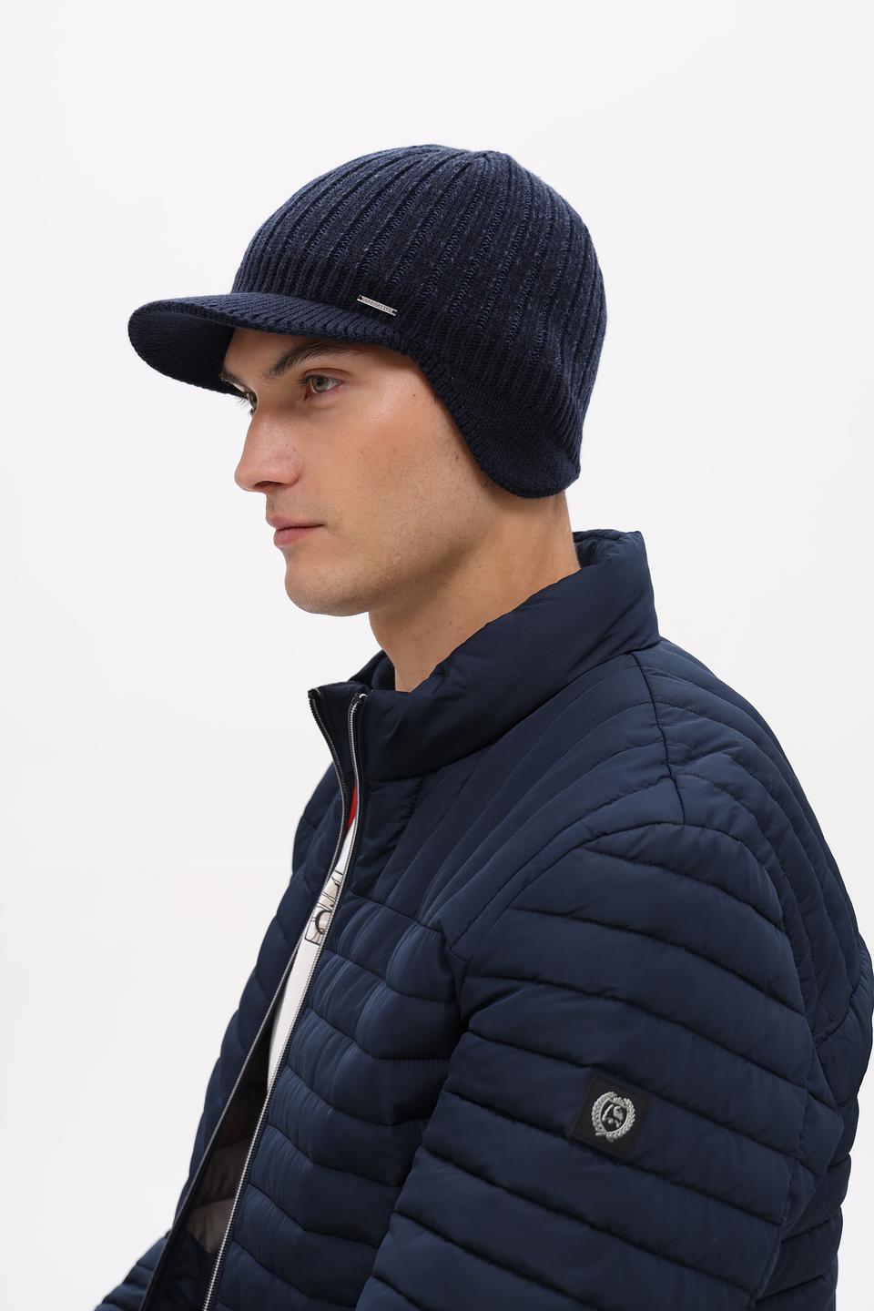 Бейсболка Marhatter вязаная синяя