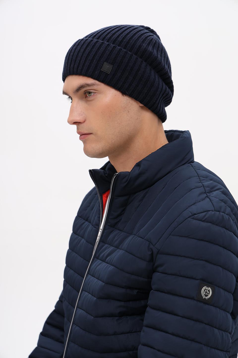 Шапка Marhatter мужская тёмно-синяя