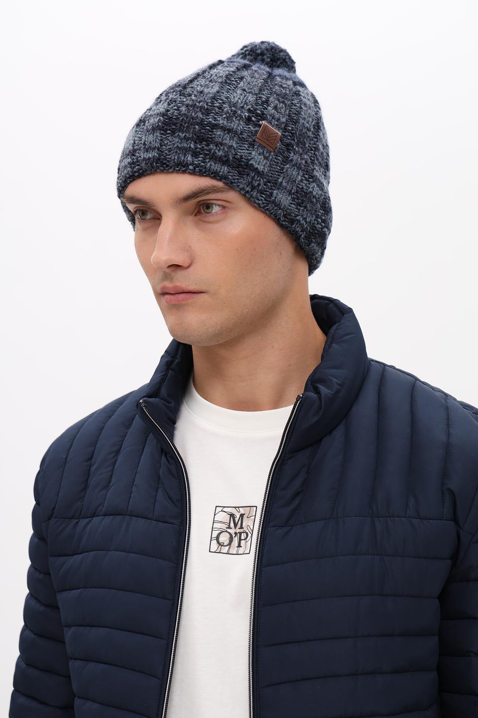 Шапка Marhatter мужская меланж