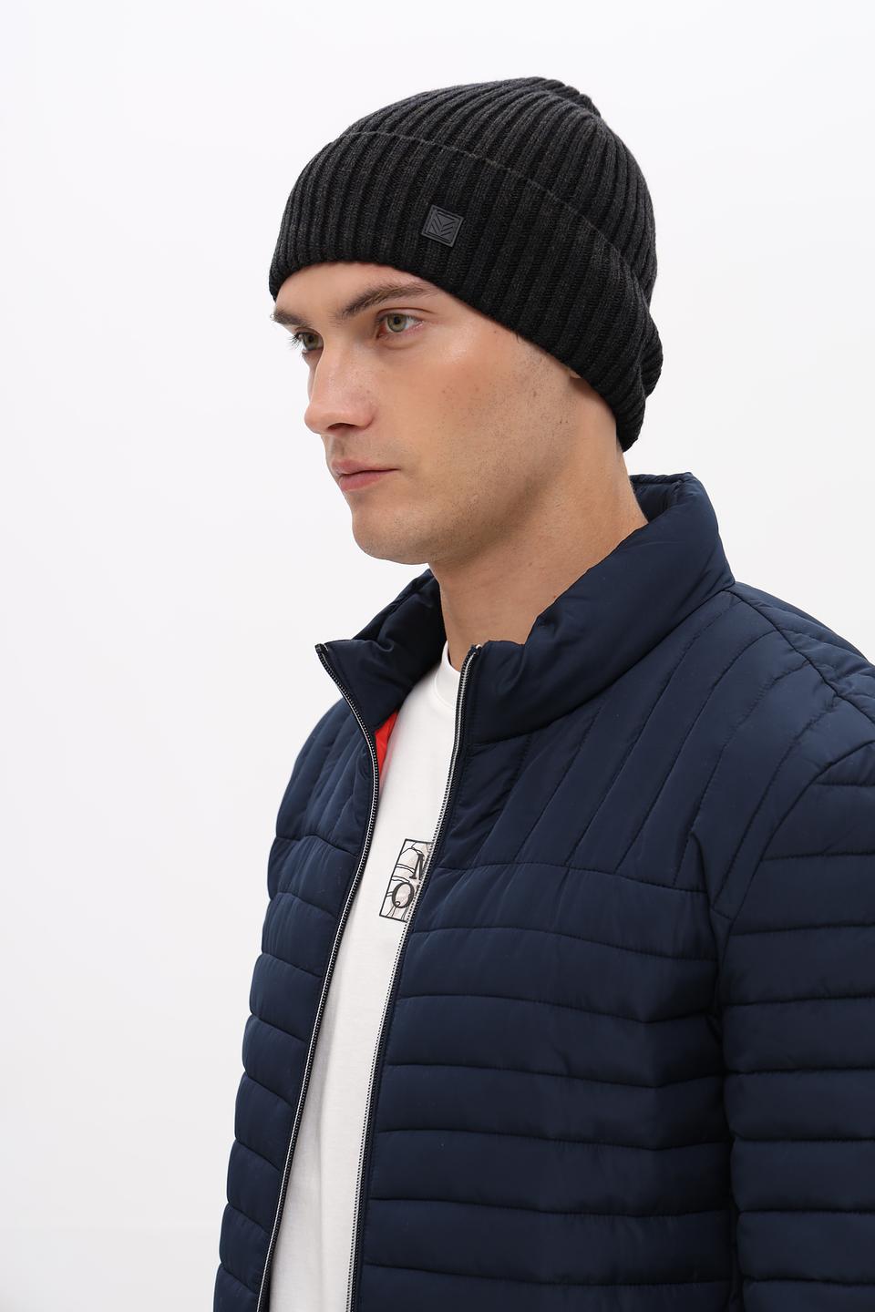 Шапка Marhatter мужская чёрная