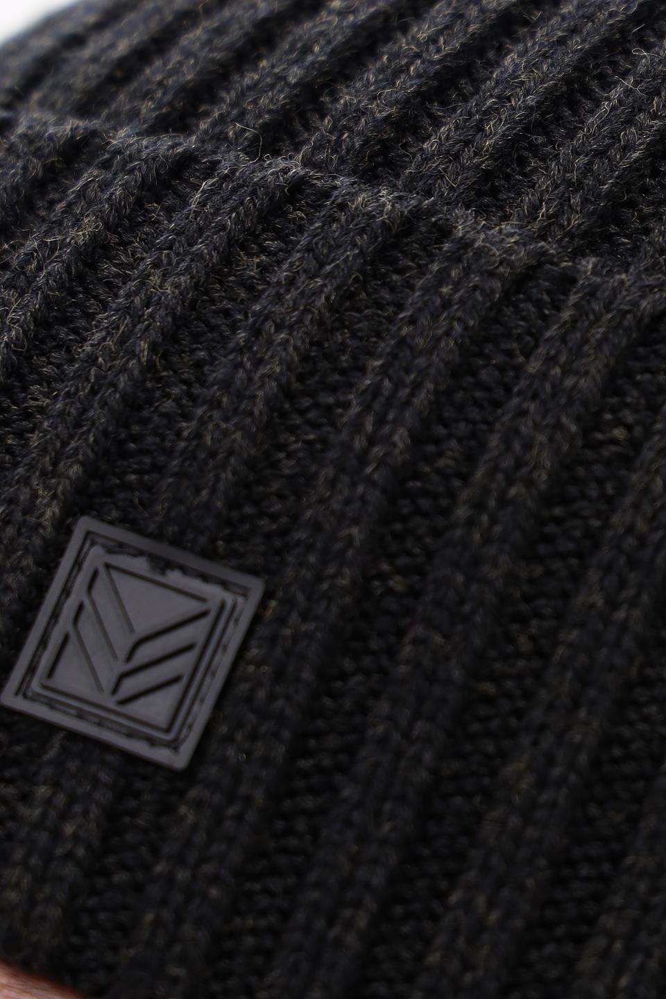 Шапка Marhatter мужская чёрная