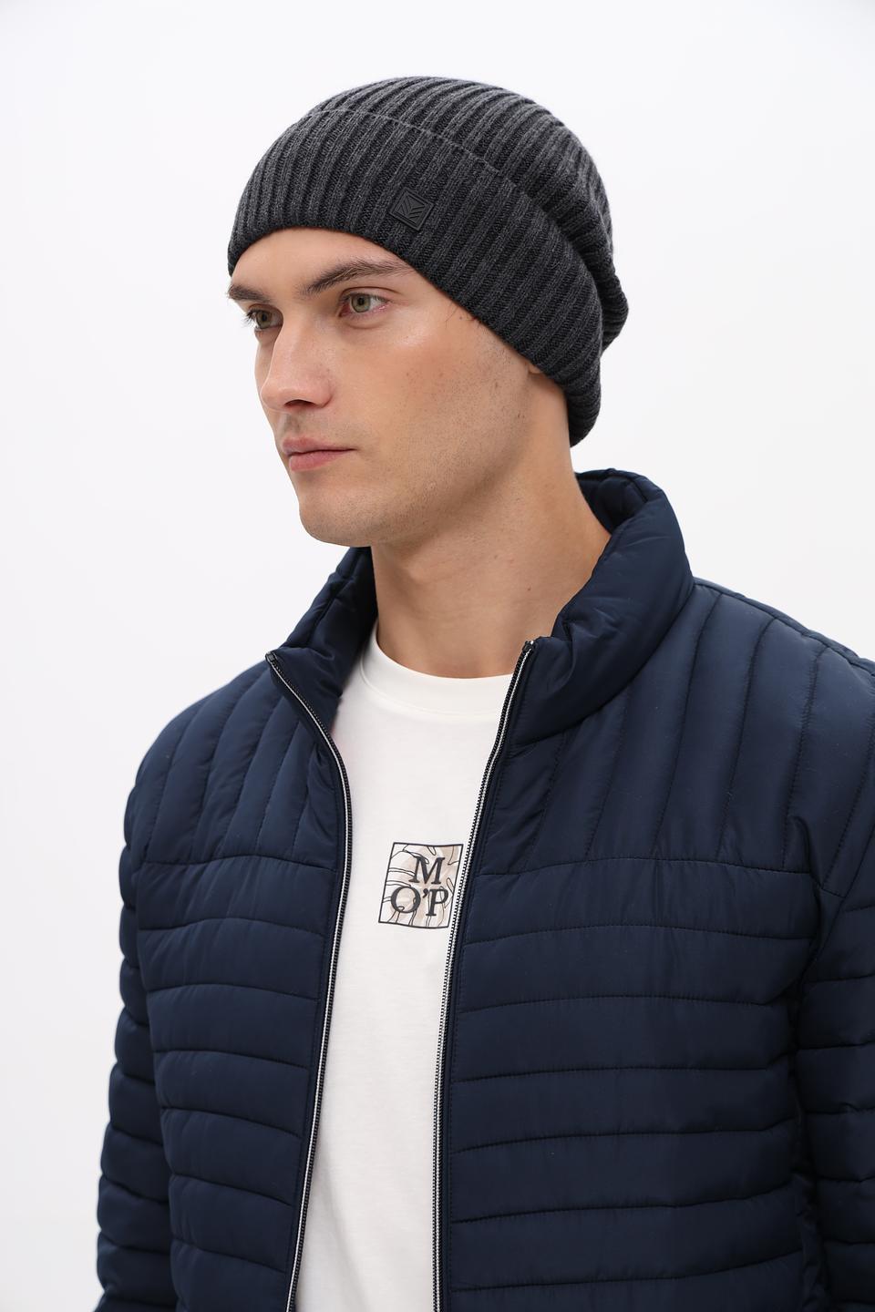 Шапка Marhatter мужская серая