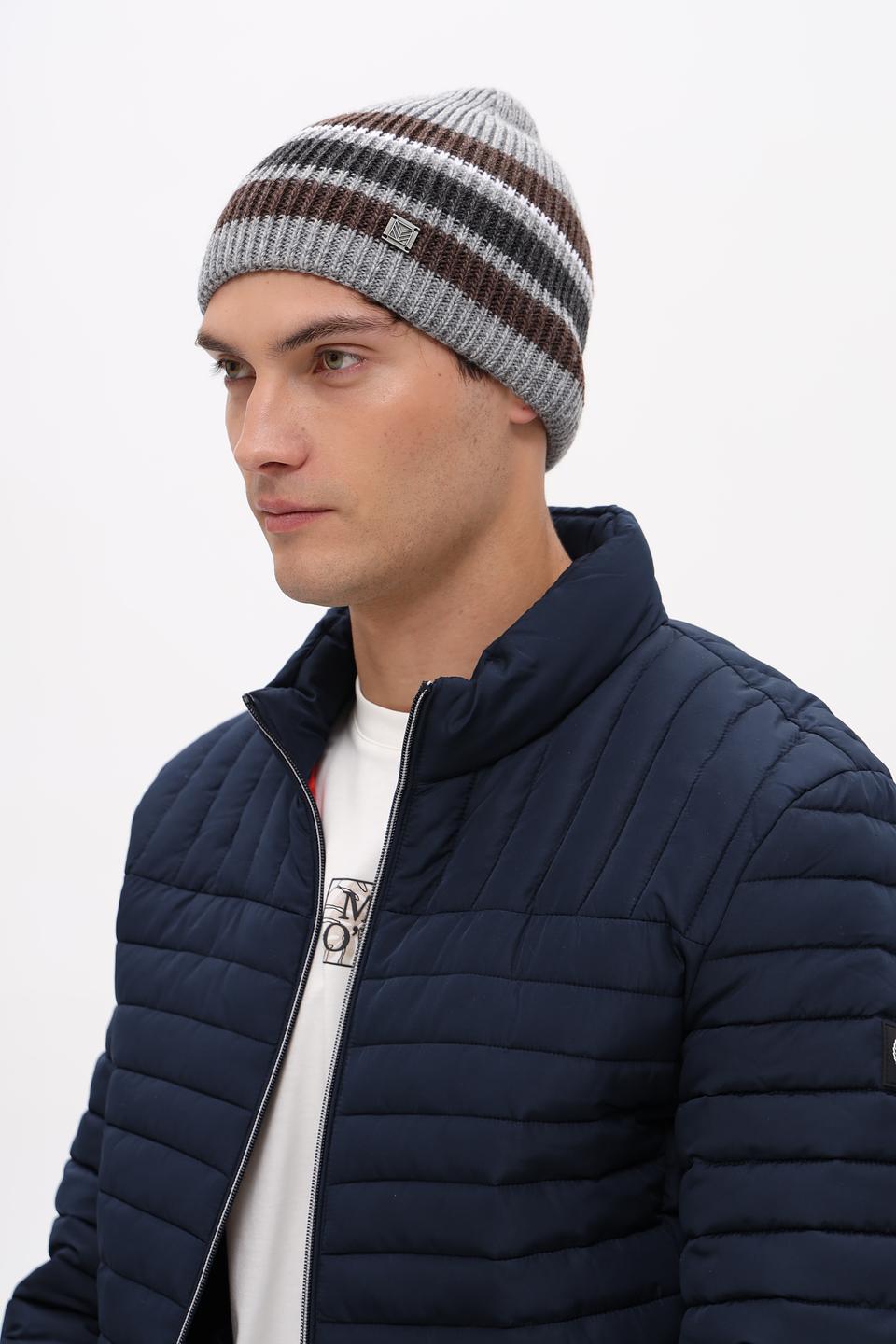 Шапка Marhatter мужская в полоску