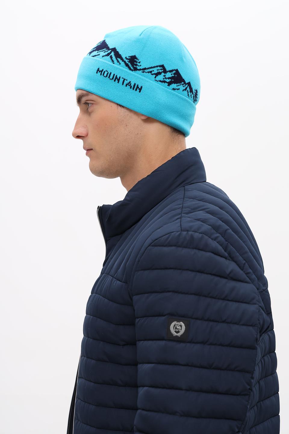 Шапка Marhatter Mountain бирюзовая