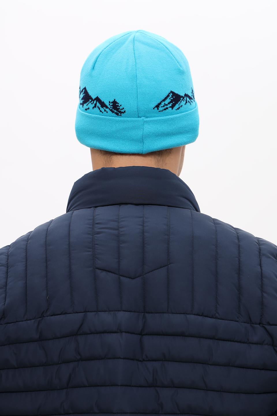 Шапка Marhatter Mountain бирюзовая