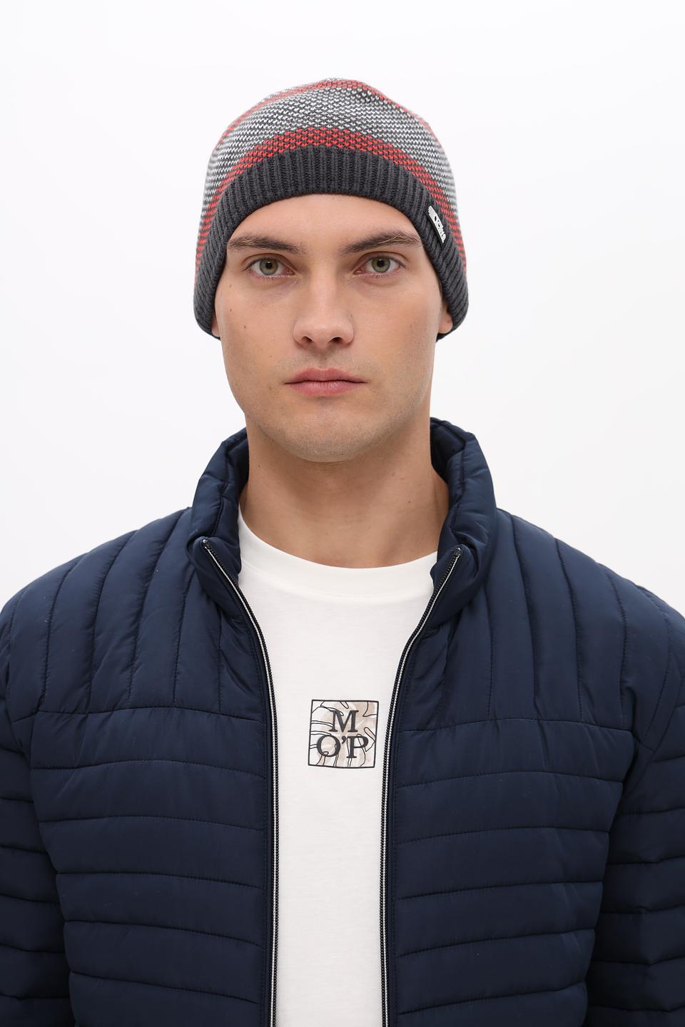 Шапка Marhatter мужская в полоску