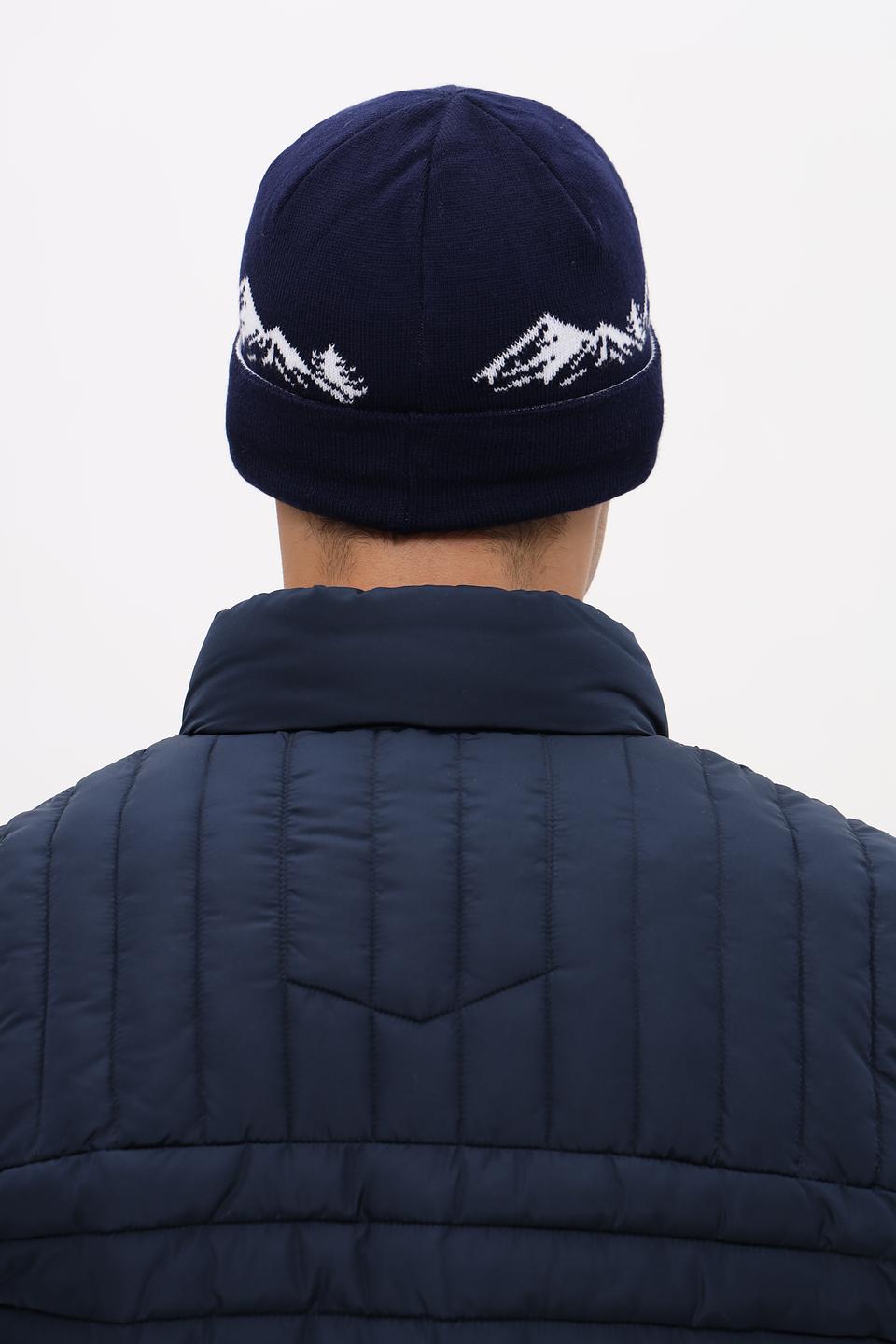 Шапка Marhatter с горным рисунком