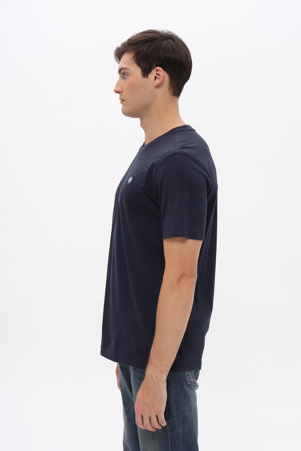 Футболка Lerros V-neck темно-синяя