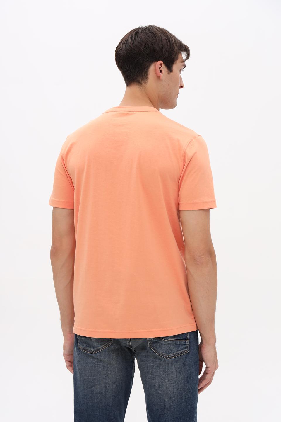 Футболка Lerros с принтом персиковый