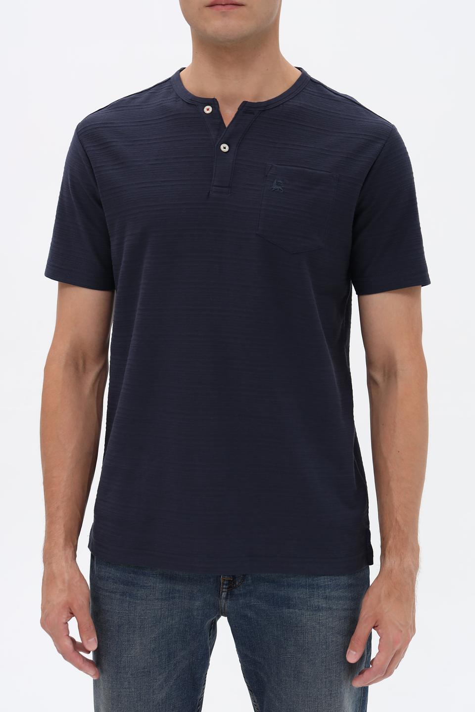 Футболка Lerros с карманом темно-синяя