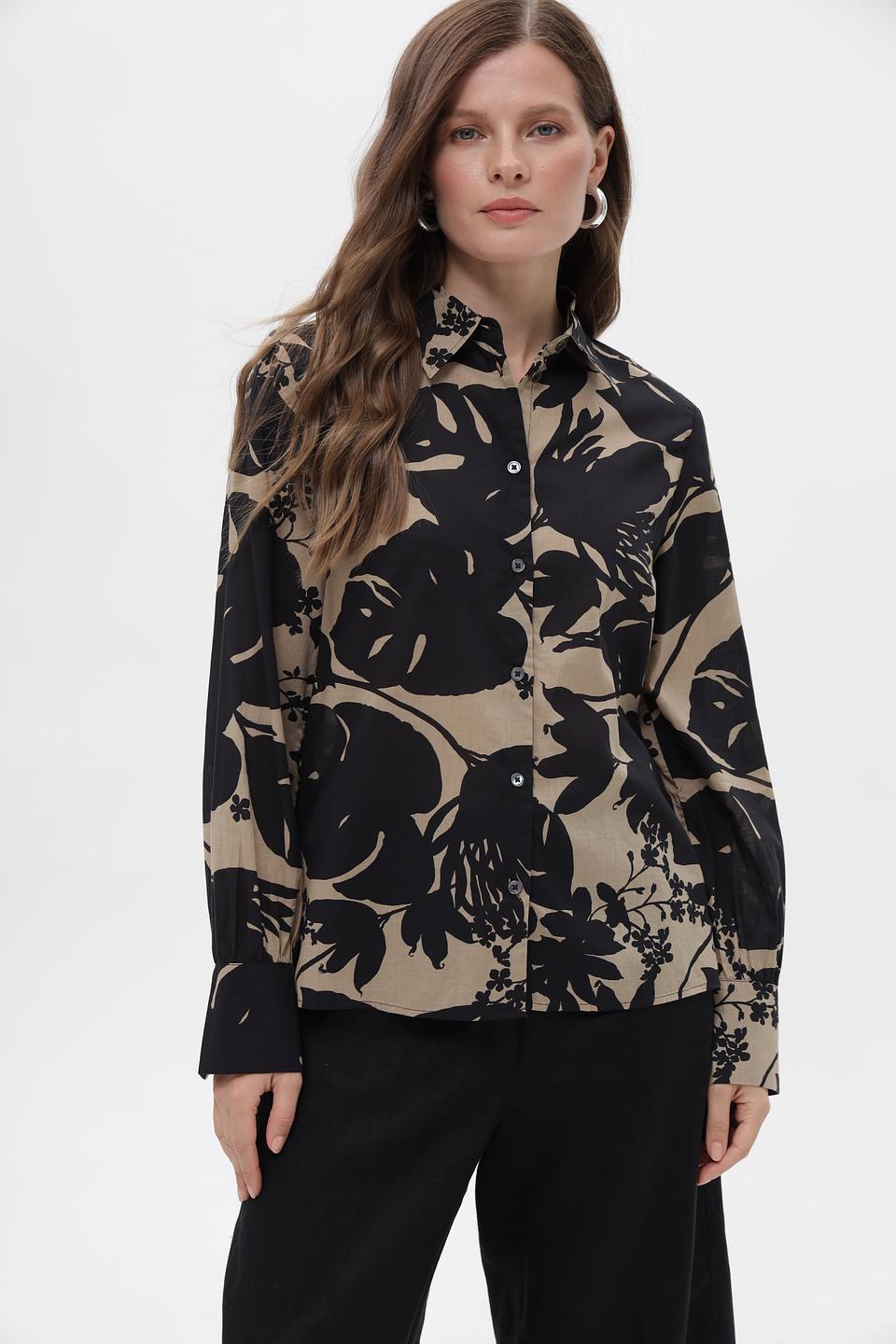 Блуза Marc O Polo с цветочным принтом