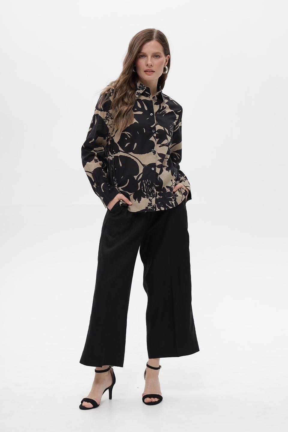 Блуза Marc O Polo с цветочным принтом