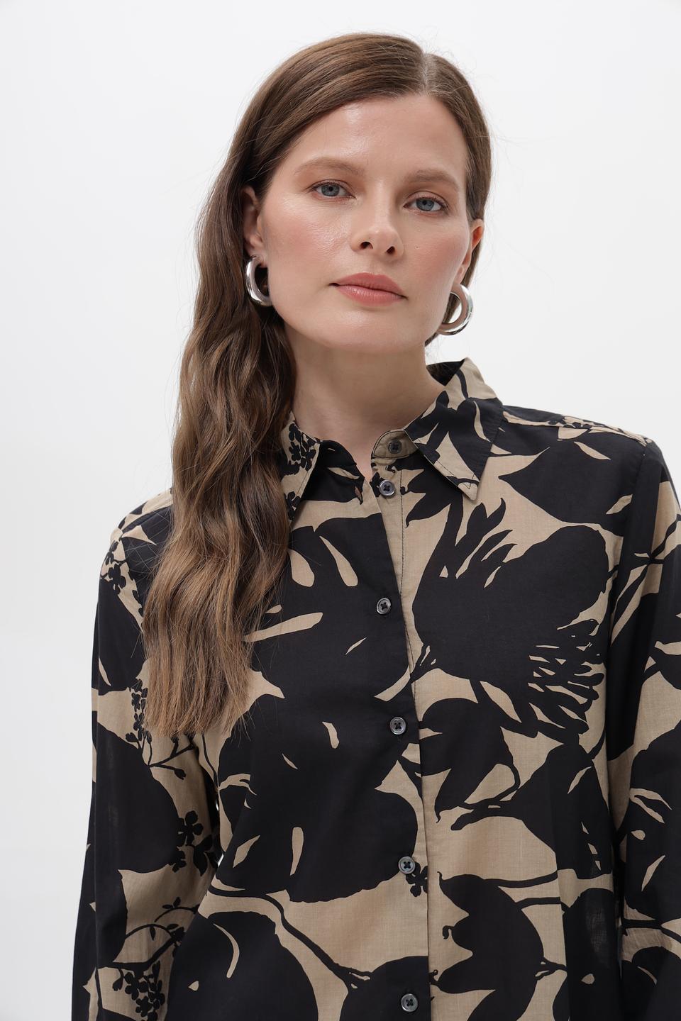 Блуза Marc O Polo с цветочным принтом