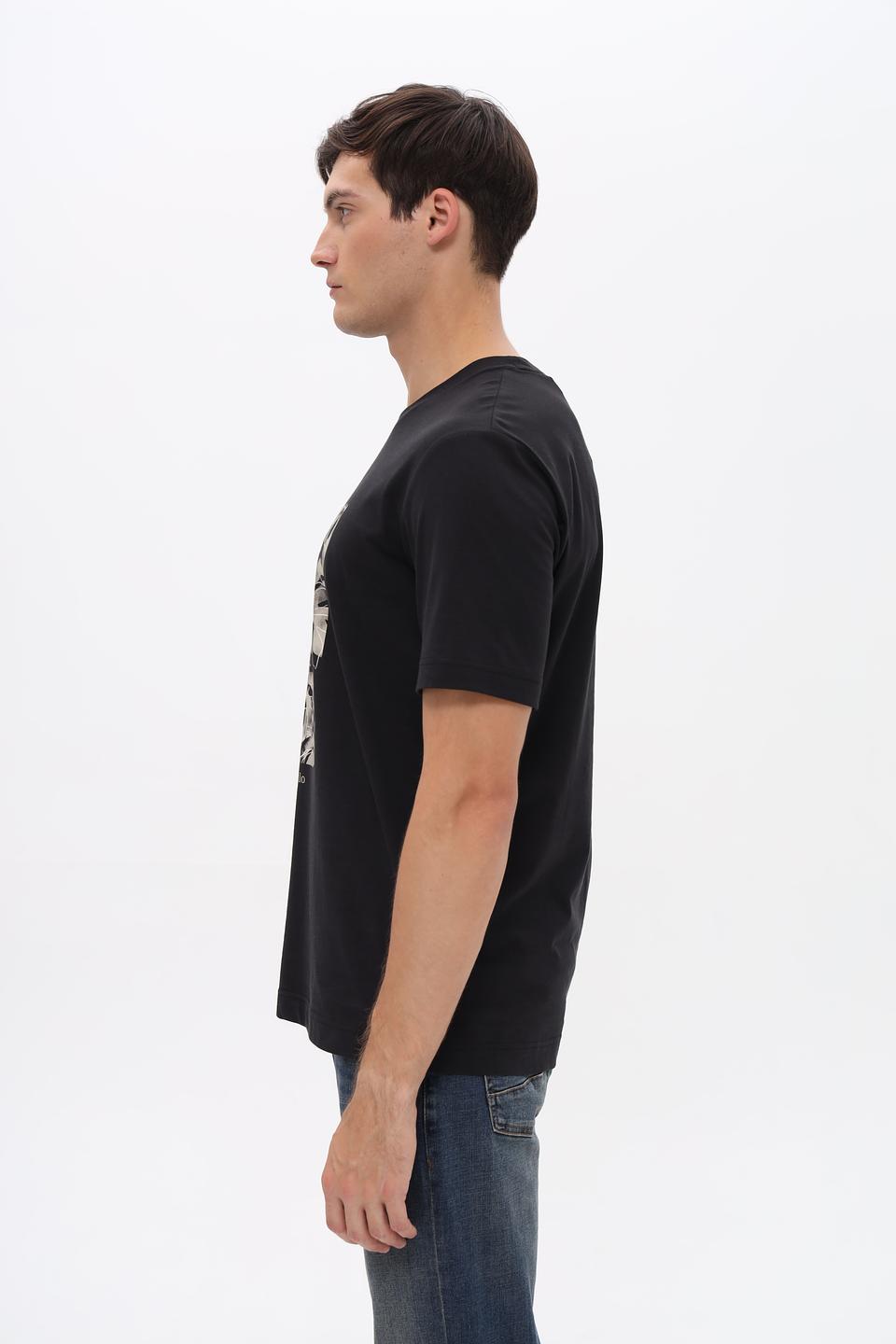 Футболка Marc O Polo с принтом чёрная