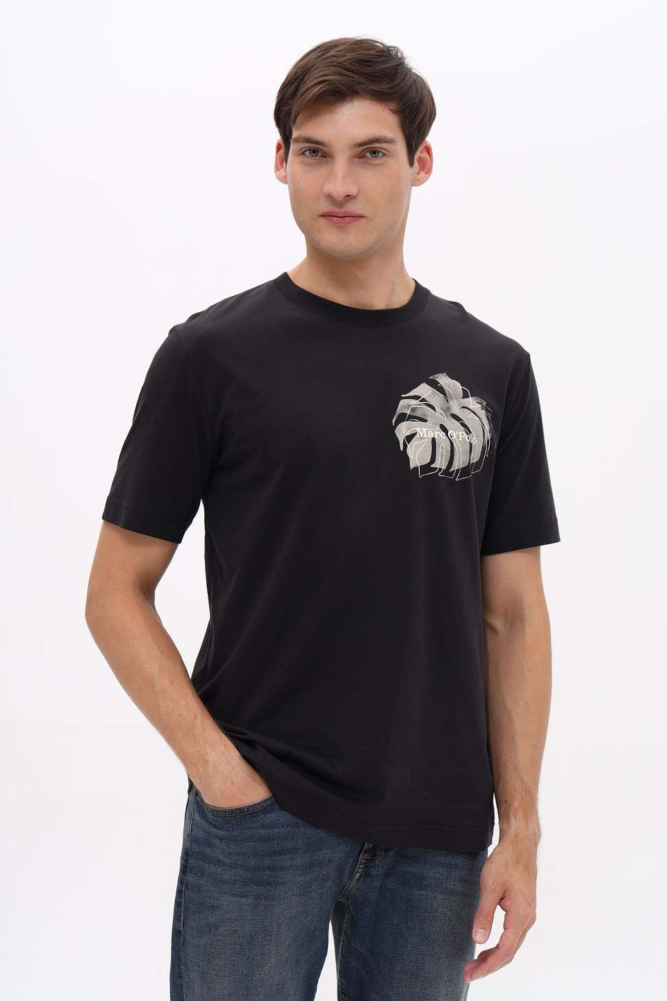 Футболка Marc O Polo с принтом чёрная