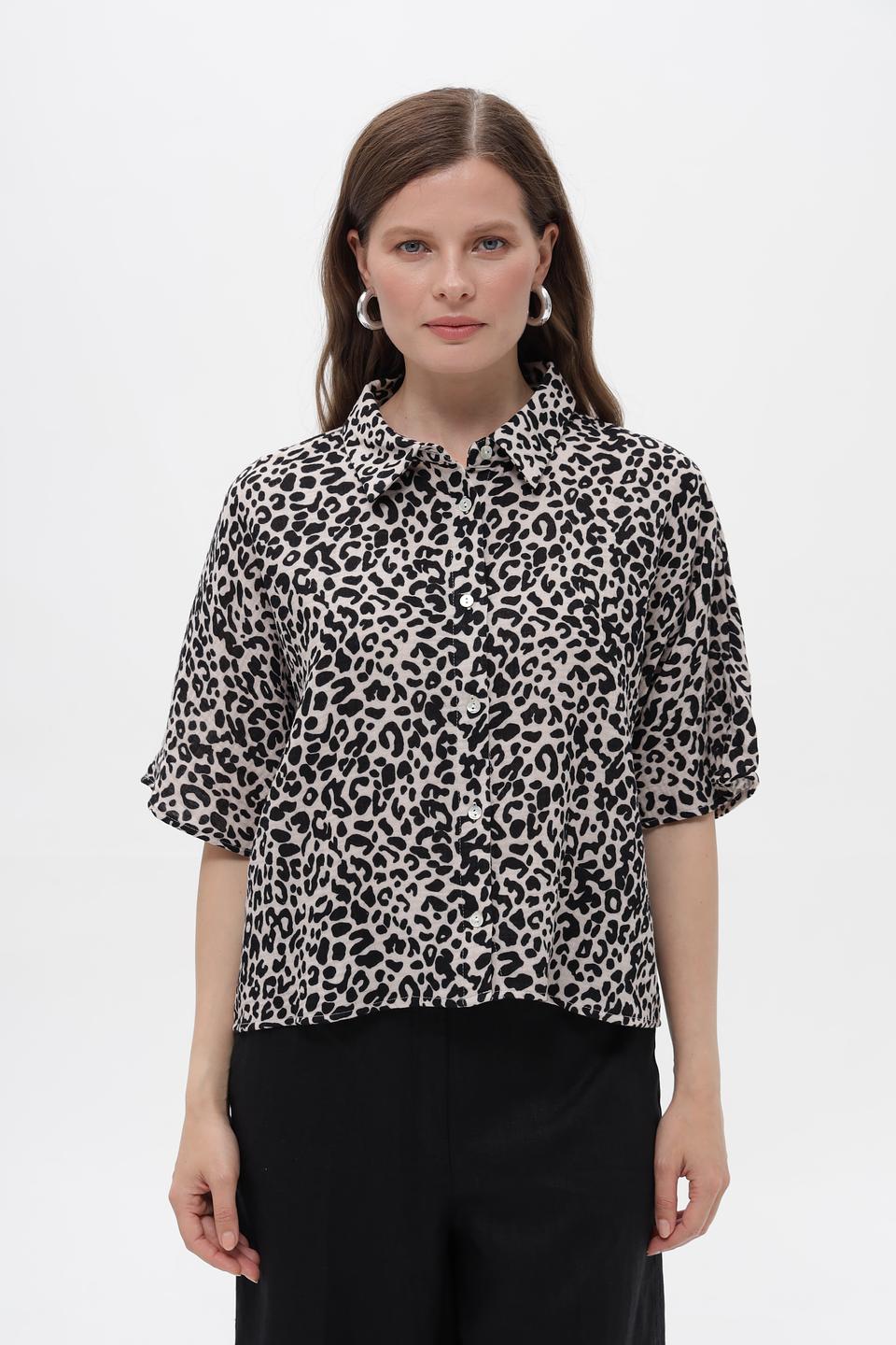 Блуза Broadway с леопардовым принтом