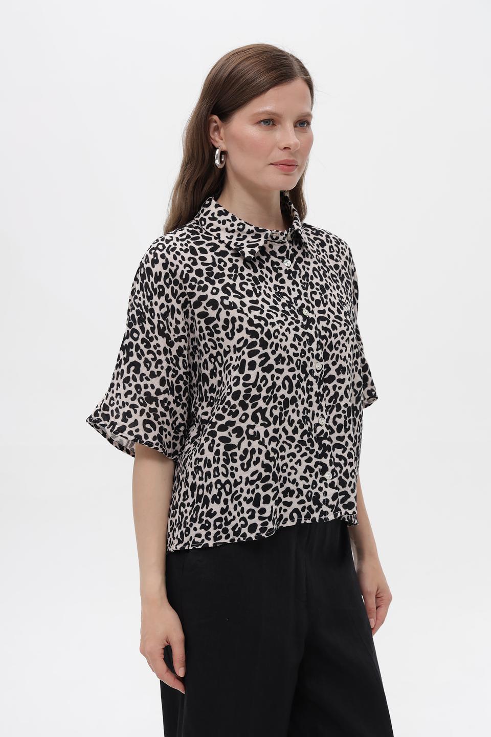 Блуза Broadway с леопардовым принтом