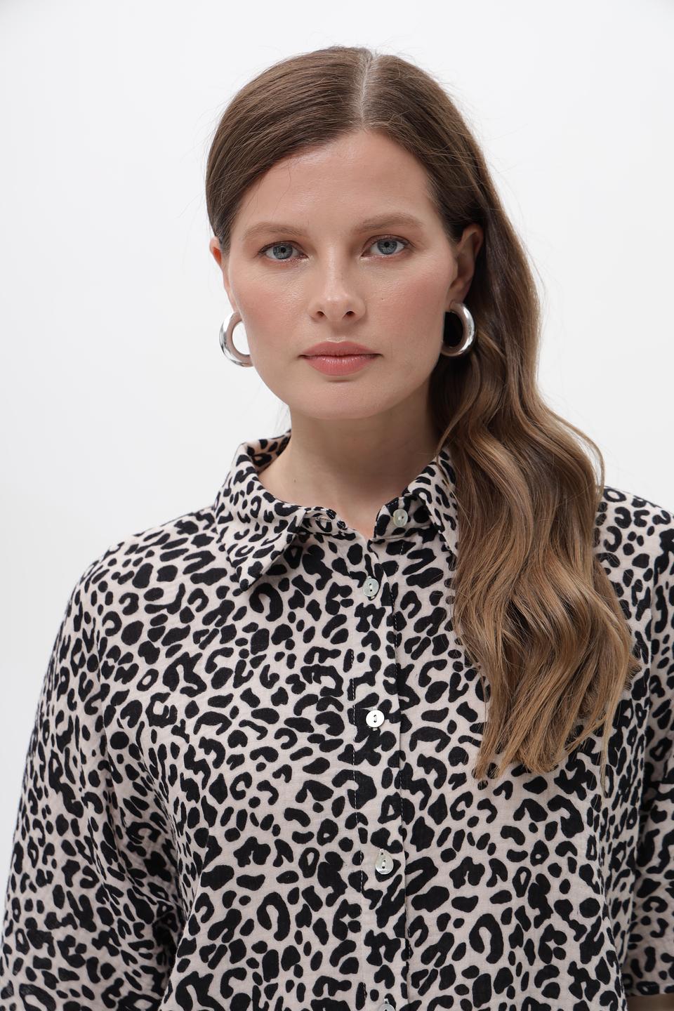 Блуза Broadway с леопардовым принтом