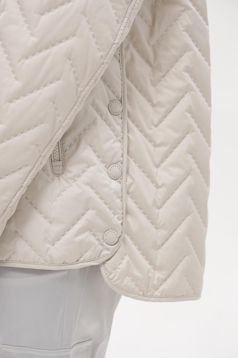 Куртка Lebek стеганая бежевая