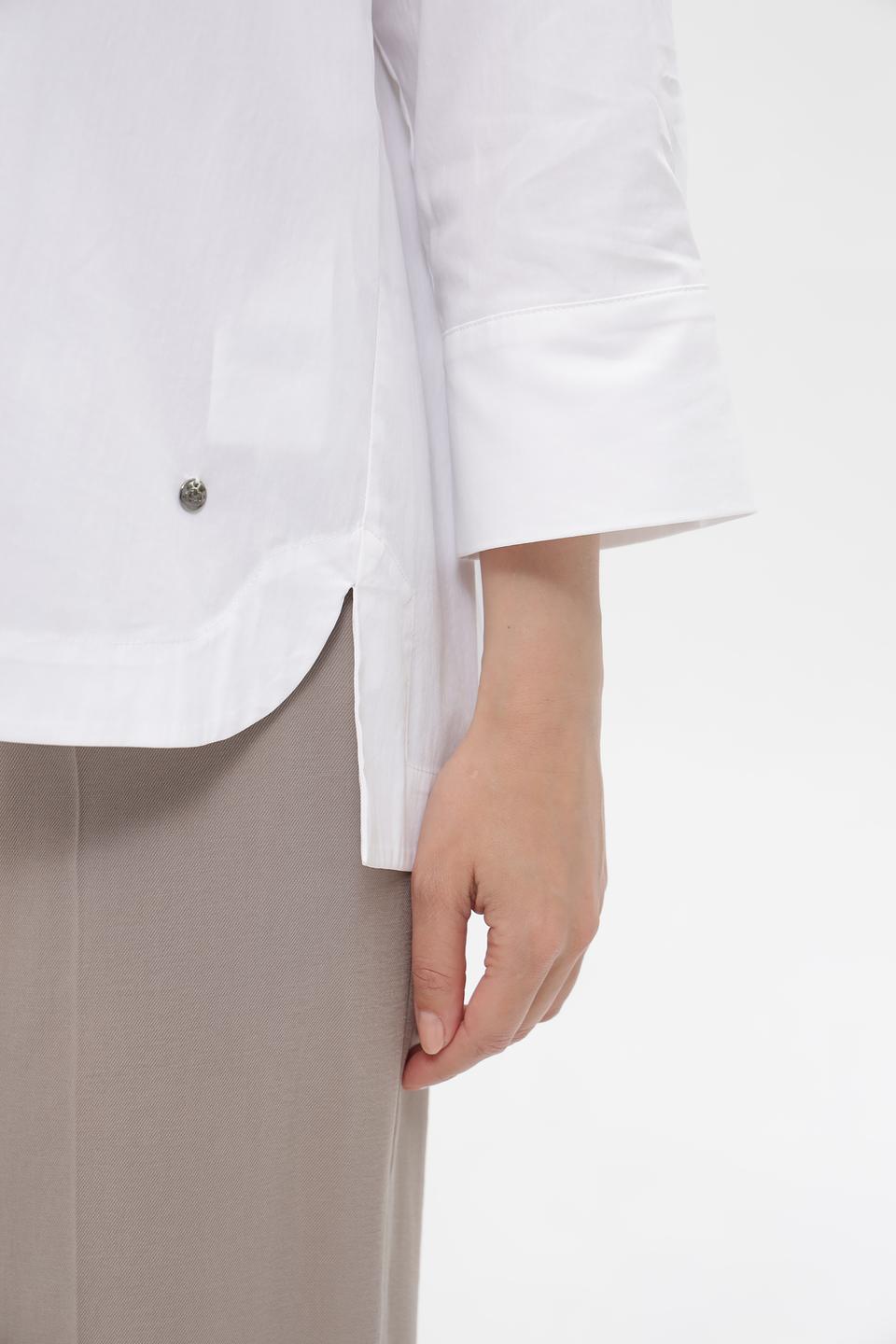 Блузка Gerry Weber белая с 3/4 рукавом