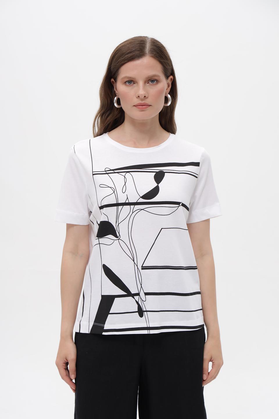 Футболка Gerry Weber с принтом