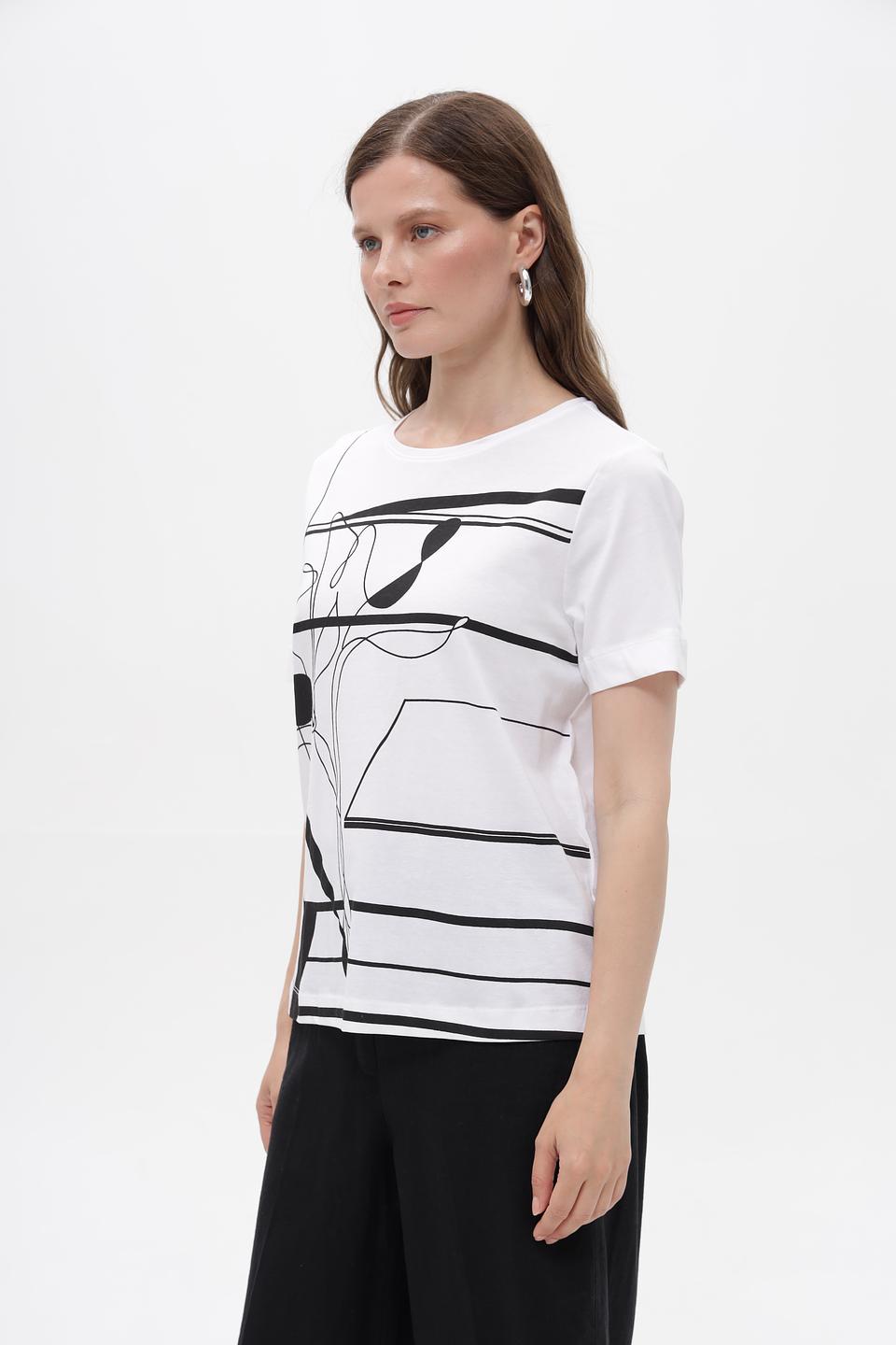 Футболка Gerry Weber с принтом