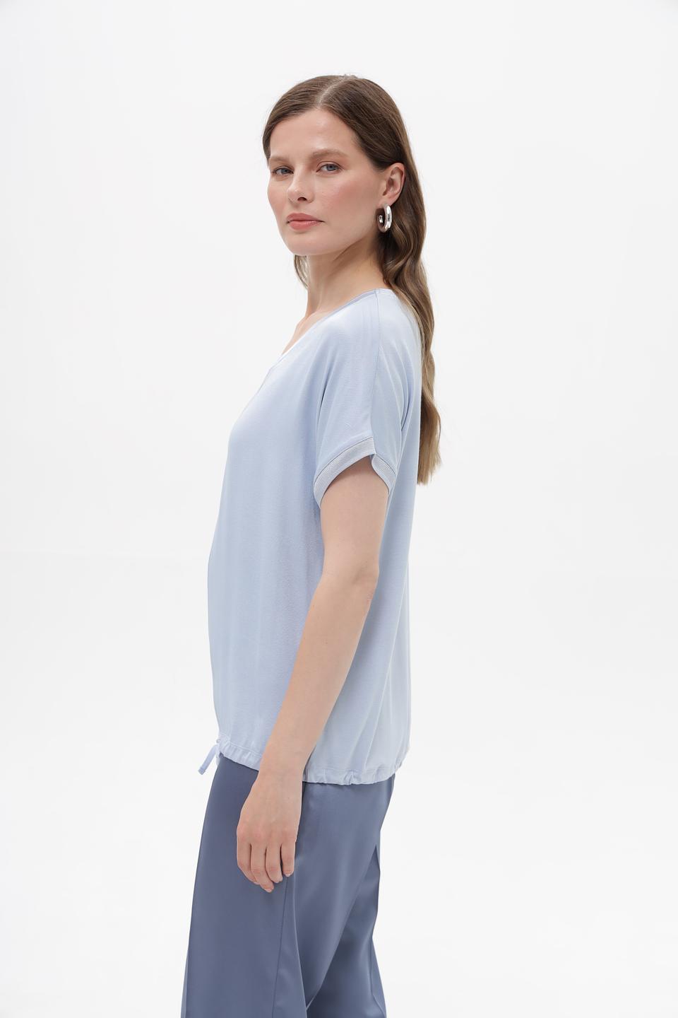 Футболка Bianca голубая