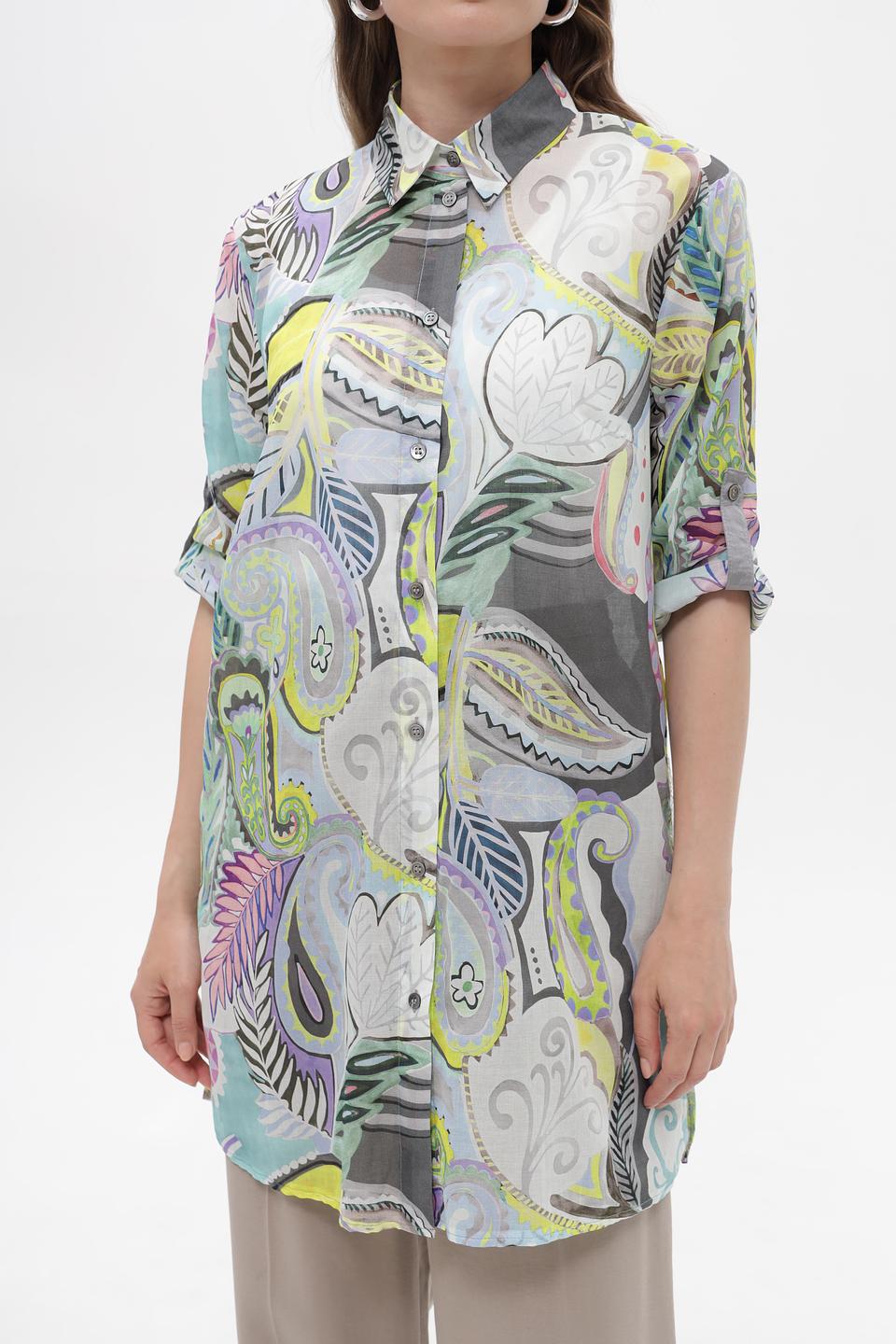 Блуза Bianca с принтом