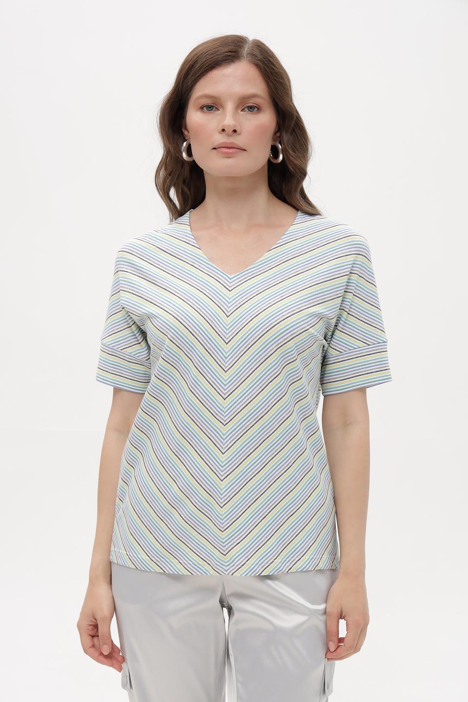 Футболка Bianca в полоску