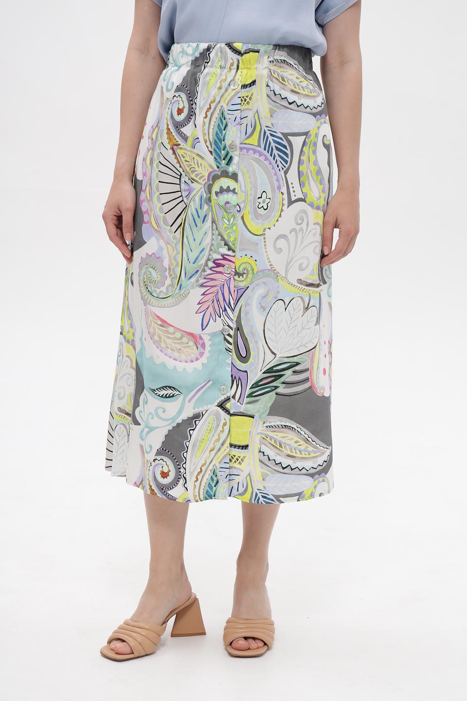 Юбка Bianca с принтом пейсли