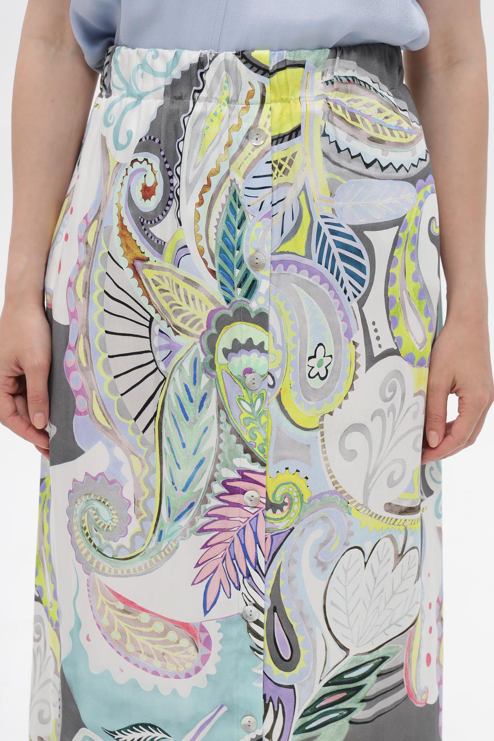 Юбка Bianca с принтом пейсли