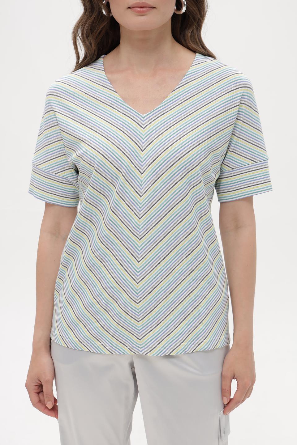 Футболка Bianca в полоску