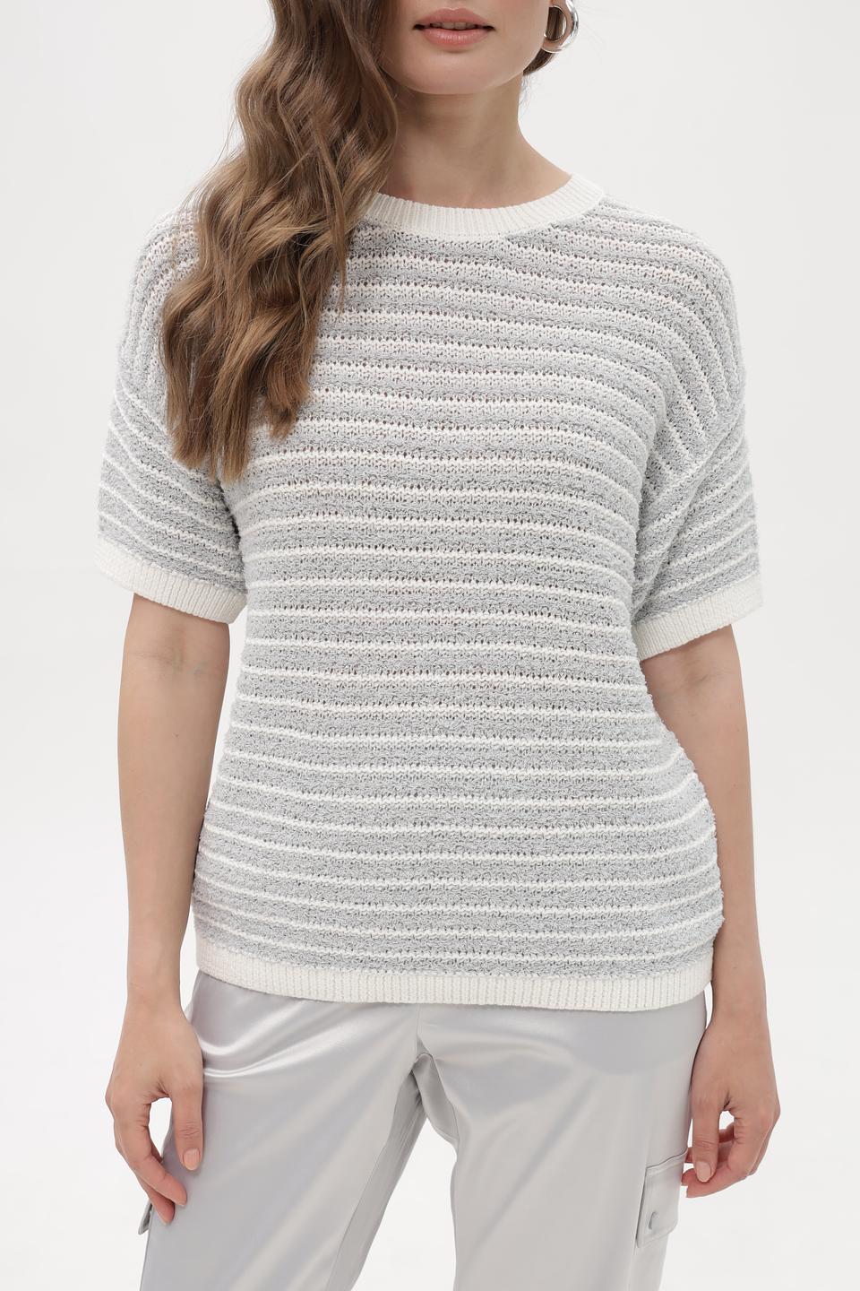 Пуловер Bianca в полоску