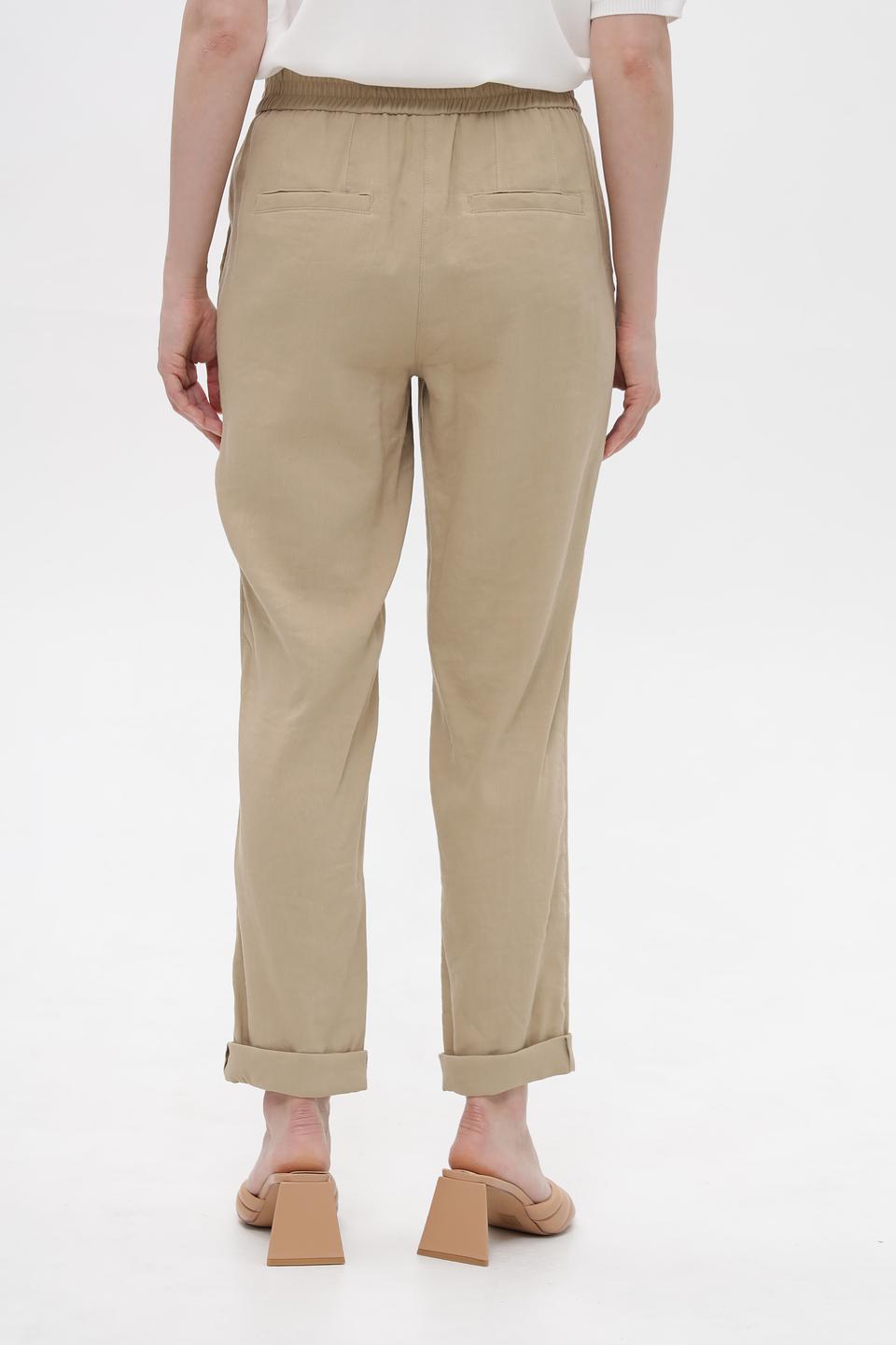 Брюки Marc Cain бежевые с зауженным низом