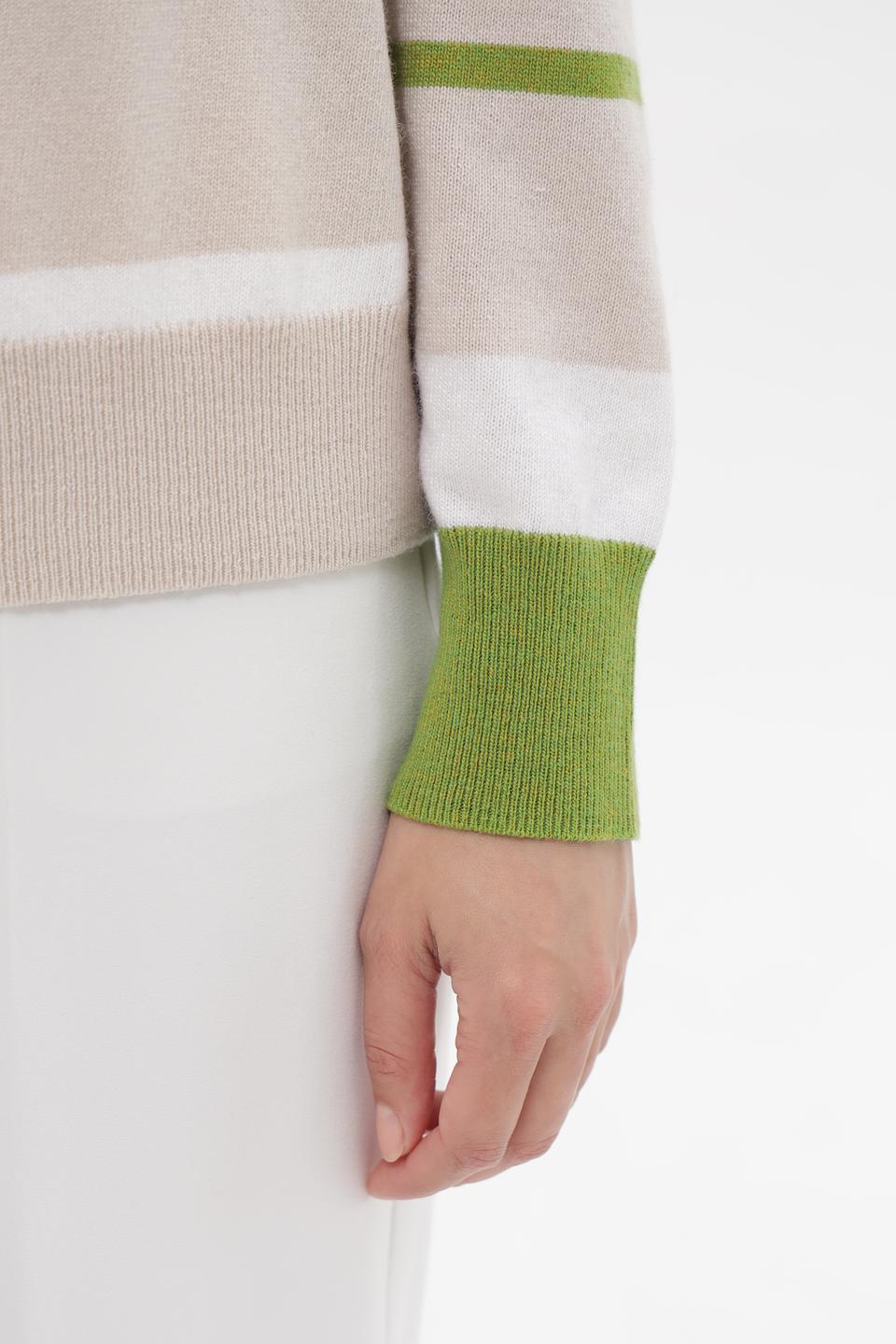 Пуловер Pezzo в полоску