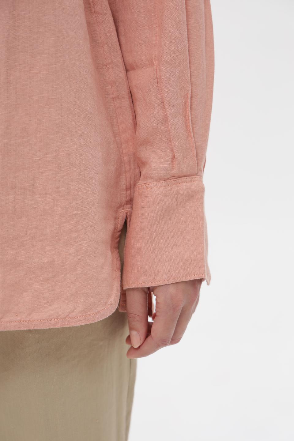 Блуза Marc O Polo из льна персикового цвета