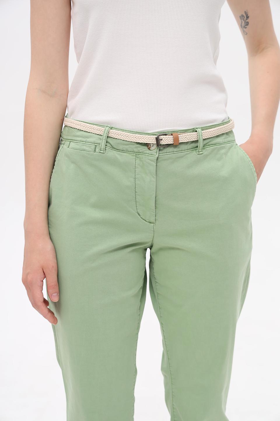 Брюки Tom Tailor зеленые