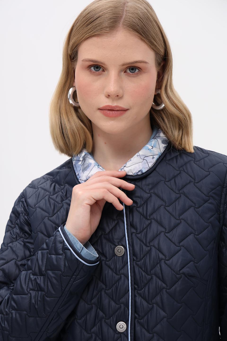 Куртка Lebek стеганая синяя