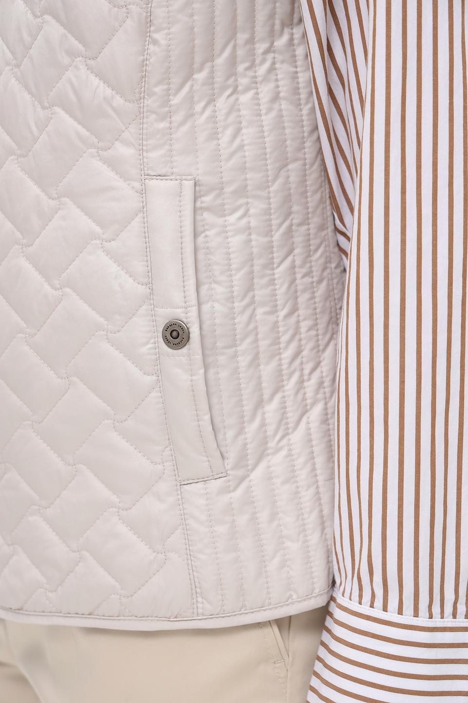 Жилет Lebek стеганый бежевый