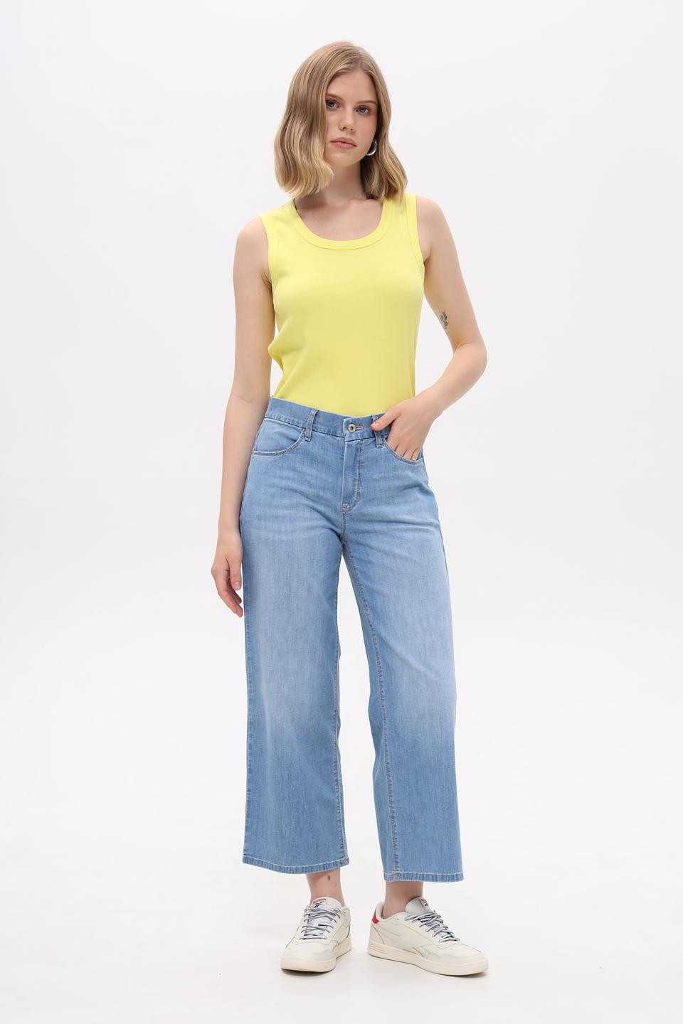 Джинсы клеш Gerry Weber голубые