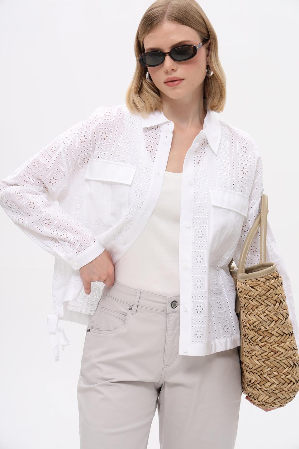 Блузка Gerry Weber с вышивкой