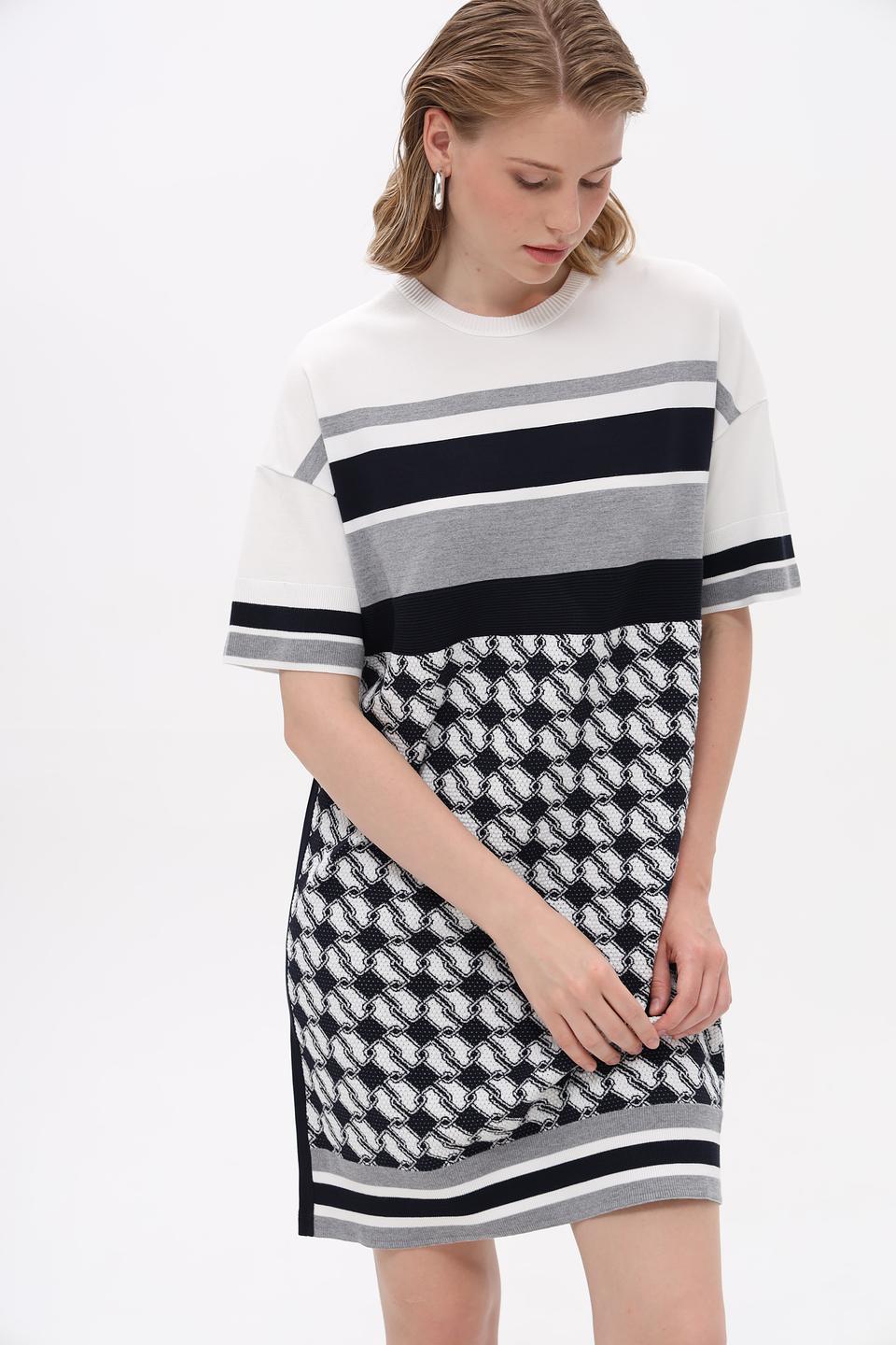 Платье Marc Cain Sports с принтом