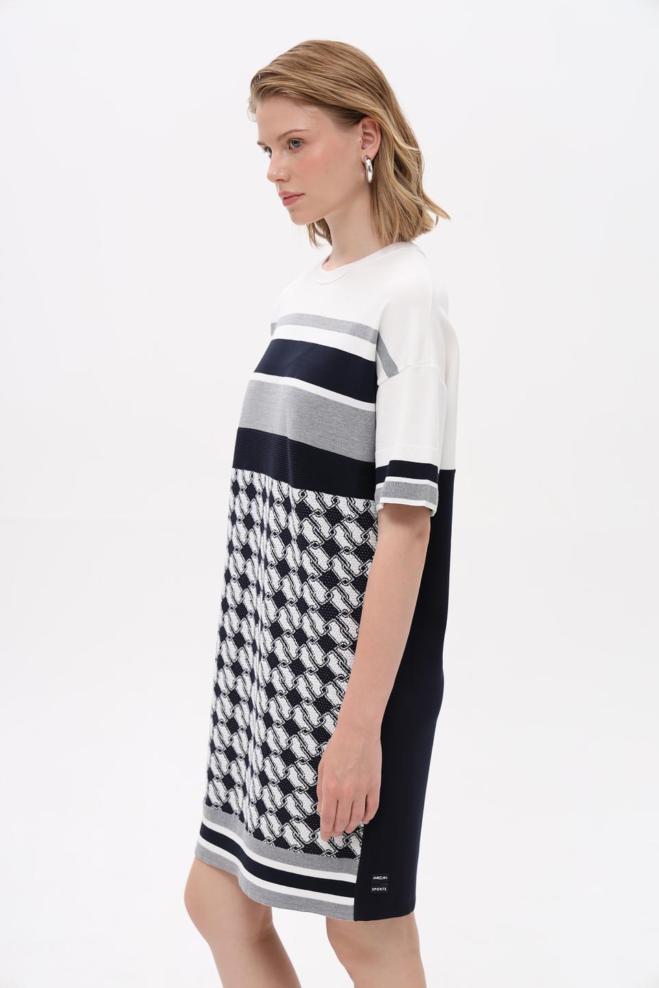 Платье Marc Cain Sports с принтом