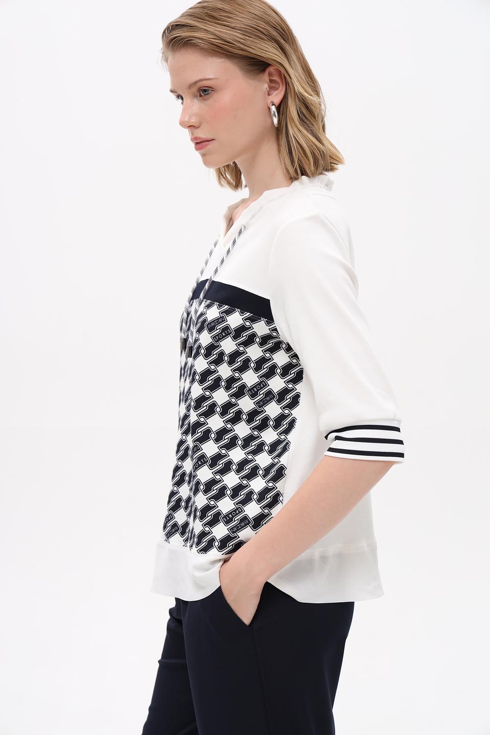 Блузка Marc Cain Sports с принтом