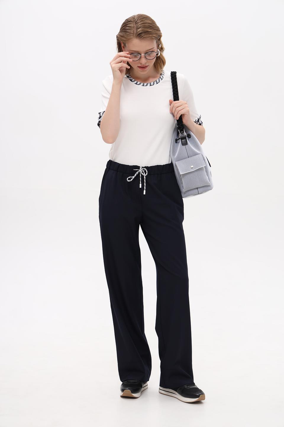 Брюки Marc Cain Sports темно-синие