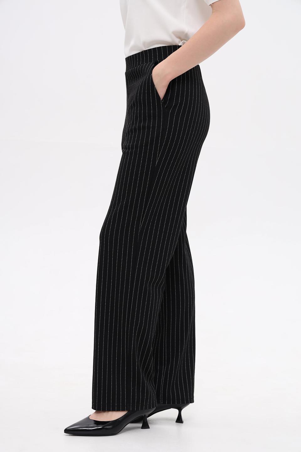 Брюки в полоску Just Valeri